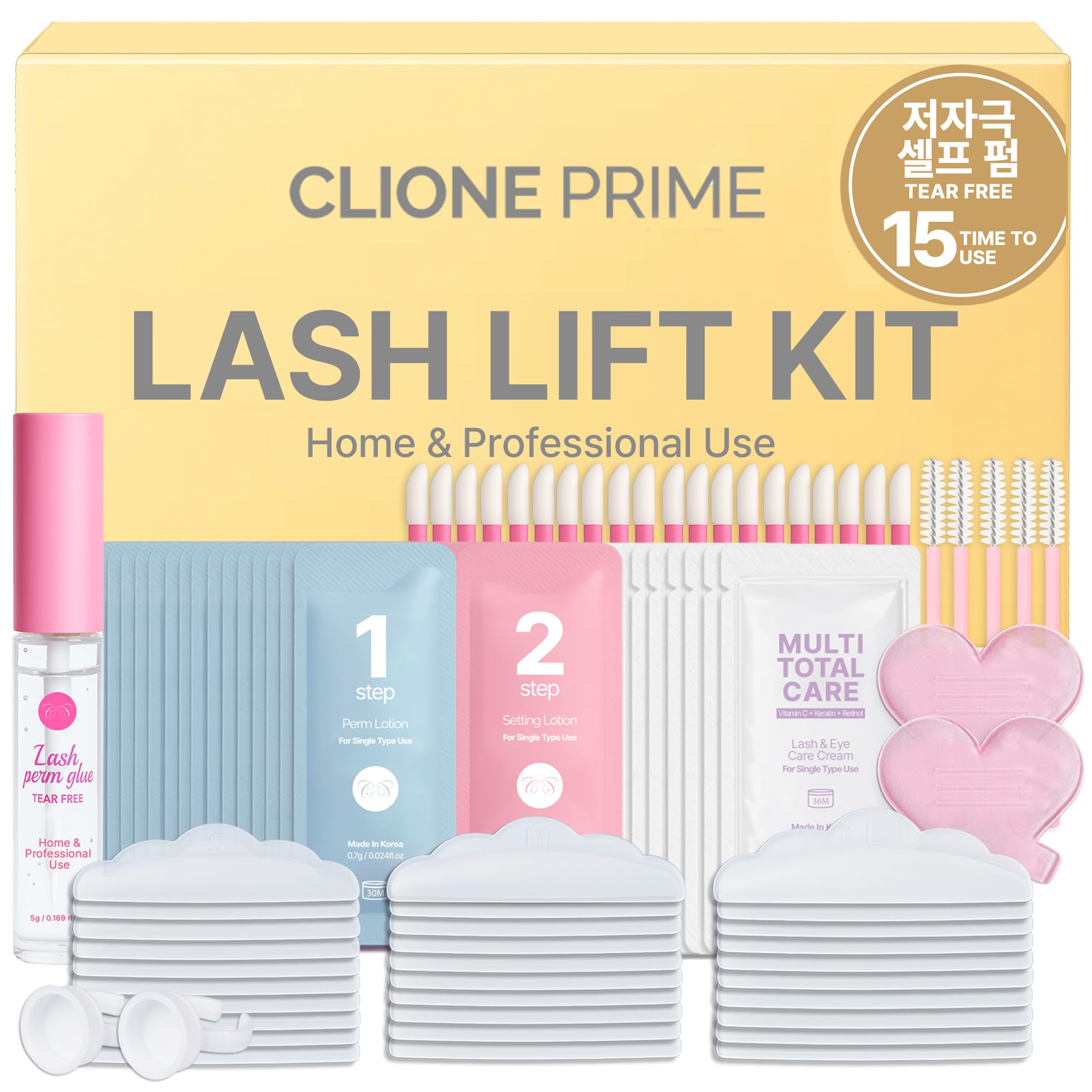 Amazon.com: Korean Lash Lift Kit - Eye Brow Lamination Kit Eyelash